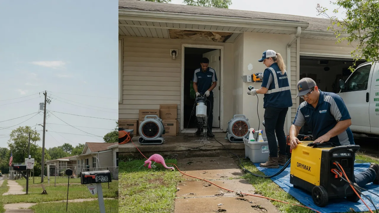 Storm Damage Water Removal in Owensville, OH near me